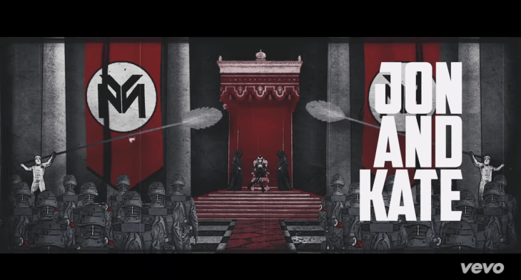 and this is obviously from the lyric "Only" video